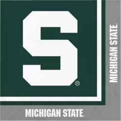 Creative Converting Michigan State 9" Paper Party Plate And Napkins Kit 16ct -Creative GUEST a2c55b31 f147 4cf8 a1cf e934e3291ca4 1