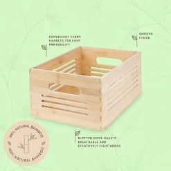 Creative Scents Natural Bamboo Storage Bin 10 Creative Scents Natural Bamboo Storage Bin -Creative GUEST a62c2caf b95c 4a96 9145 47266f049f3c