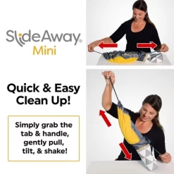 Creative QT SlideAway, On-The-Go Mini Storage Bag And Table Top Play Mat, Room And Travel Toy Organizer - Gray Stripes -Creative GUEST abd3adb0 704d 4305 aed7 cc4a7d812a74