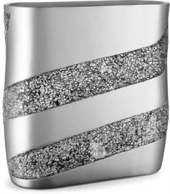 Creative Scents Silver Mosaic Wastebasket -Creative GUEST b552b121 305b 4a88 af9c 24ac5a7e001a