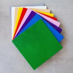 Creative QT MakerBase, 4 Pack, 10x10 Peel-and-Stick Toy Building Blocks Stackable Baseplates, Bases For Play Tables, Walls, And More, Compatible With All Major Brick Brands -Creative GUEST b957df1c 5bdb 4dc7 818e 452cf37987d9