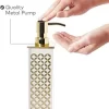 Creative Scents Diamond Lattice White Bathroom Accessories Set