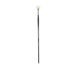 Creative Mark Imperial Professional Chungking Hog Bristle Brush - Fan , Handmade Long Handle Oil Paint Brushes For Artists, Nickel-Plated Brass -Creative GUEST c1c95665 7cd0 4d41 b688 2572bc465e02