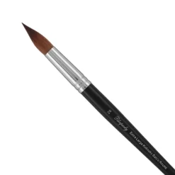 Creative Mark Rhapsody Kolinsky Sable Brushes For Professional Watercolorists - Round Excellent Spring, Full Belly, Split-Proof Points, Chrome -Creative GUEST c469d791 d6b2 4ff1 a448 abbb4b4b957b