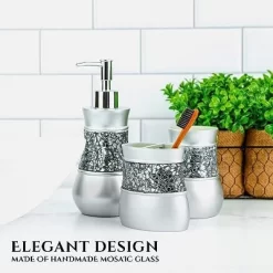 Creative Scents Silver Brushed Nickel Toothbrush Holder 8 Creative Scents Silver Brushed Nickel Toothbrush Holder -Creative GUEST c67d562d 99ef 4e88 bb7e a6c66c866d74