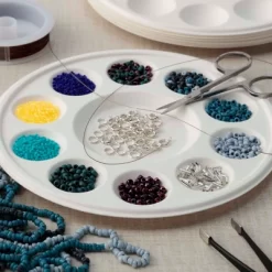 Creative Mark Disposable Paint Palette, 7-3/8" Diameter, 10 Pack - Eco-Conscious, Biodegradable Paint Holder Tray For Artists, Compostable Paint Tray -Creative GUEST c7d90d51 5cce 482a b809 bea44ec5fa24