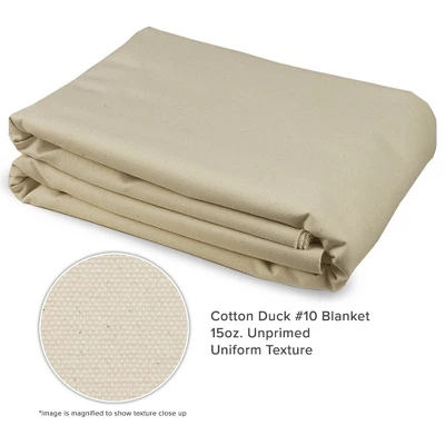 Creative Mark Unprimed Cotton Duck Deluxe Canvas Roll - 12 Ounce #12 Double Filled Roll - 60" X 30 Yards - Very Uniform Canvas Texture - Bulk 5 Creative Mark Unprimed Cotton Duck Deluxe Canvas Roll - 12 Ounce #12 Double Filled Roll - 60" X 30 Yards - Very Uniform Canvas Texture - Bulk - Image 5