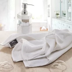 Creative Scents Fingertip Terry Towels Set Of 4 - White -Creative GUEST d0ae17fe 8dba 4b50 b3d7 952119d27cb6