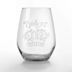 Creative Products Baby It's Cold Outside 15 Oz. Stemless Wine Glass -Creative GUEST d2a42e37 1683 490d b094 52eacb9b51b7