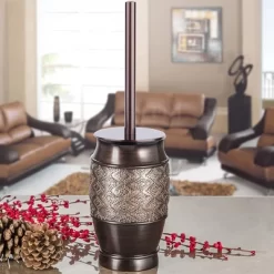 Creative Scents Dublin Brown 6-Piece Bathroom Accessories Set -Creative GUEST d2c0ae00 a618 456e 91f2 9baa994421db