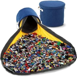 Creative QT SlideAway Toy Storage Organizer & Play Mat For Kids - Organizer Storage Bin For Toys - Kids Toy Box - Navy Blue -Creative GUEST db78a401 9256 446b af17 f76ab2c0837a