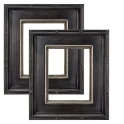 Creative Mark Museum Collection Black & Silver Plein Aire Frames - Museum Quality Plein Aire Frames For Photos, Artwork, Paintings, & More! - 2 Pack -Creative GUEST dc63f813 342c 44e5 8dfc d738797bdc41