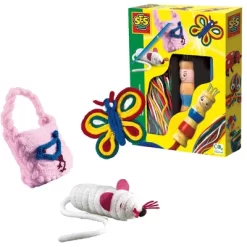 SES Creative: French Knitting Kit - Learn To Knit For Kids, Ages 5+ -Creative GUEST dc8086b6 e7bd 402b a382 38c2c46b95ee