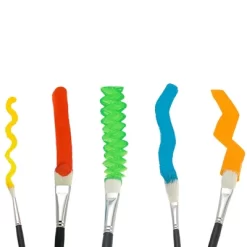 Creative Mark Pro Stroke Premium White Chungking Hog Bristle Artist Paint Brush - Filberts Set Of 5 - Natural Bristle Brush W/ Soft Touch Handle For 9 Creative Mark Pro Stroke Premium White Chungking Hog Bristle Artist Paint Brush - Filberts Set Of 5 - Natural Bristle Brush W/ Soft Touch Handle For -Creative GUEST ddd5378e 42a4 4b8a 8400 4f76d64f1481