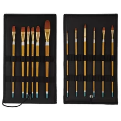 Creative Mark Qualita Bueno Long Handle Brush Set Of 12 With Rockwell Case 9 Creative Mark Qualita Bueno Long Handle Brush Set Of 12 With Rockwell Case -Creative GUEST e11a51fb 99fd 4256 a0e9 ace9e55a25d4