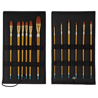 Creative Mark Qualita Bueno Long Handle Brush Set Of 12 With Rockwell Case 5 Creative Mark Qualita Bueno Long Handle Brush Set Of 12 With Rockwell Case - Image 5