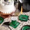 Creative Converting Graduate School Spirit Emerald Green Paper Beverage Napkins 108ct