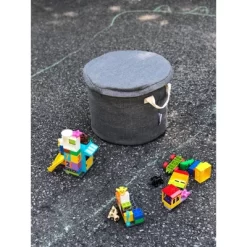 Creative QT SlideAway Toy Storage Organizer & Play Mat For Kids - Organizer Storage Bin For Toys - Kids Toy Box - Grey -Creative GUEST eccd15b1 7347 4585 8d03 1917ea96b079