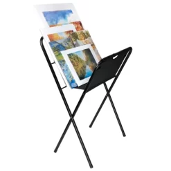 Creative Mark Folding Canvas Print Rack Medium, Black