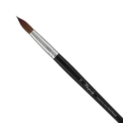 Creative Mark Rhapsody Kolinsky Sable Brushes For Professional Watercolorists - Round Excellent Spring, Full Belly, Split-Proof Points, Chrome -Creative GUEST f0a6cfee 4210 46ac 8c8d 8417661aa353