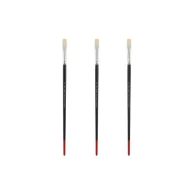 Creative Mark Powercryl Ultimate Acrylic Paint Brushes - Bright Assorted Sets Of 3, Artist Paint Brushes, 3 Diameters Of Synthetic Hair Filament, Fine 11 Creative Mark Powercryl Ultimate Acrylic Paint Brushes - Bright Assorted Sets Of 3, Artist Paint Brushes, 3 Diameters Of Synthetic Hair Filament, Fine - Image 11