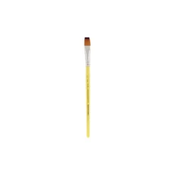 Creative Inspirations Dura-Handle Flat Short Handle Paint Brush - Solid Resin Handle, Synthetic Taklon Paint Brushes, Flat Brush For Oils, Acrylics, -Creative GUEST f1b69eb7 dd73 451f b542 01f7386b53d1