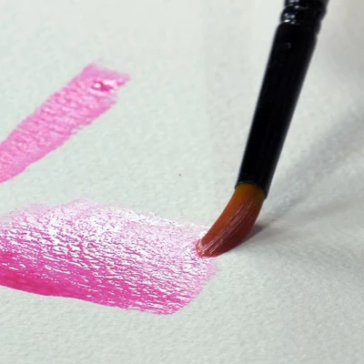 Creative Mark Beste Golden Taklon Bushy Round, #8 Artist Paint Brush, Professional Watercolor Brushes, For Acrylic Painting, Short Handle, Sharp 3 Creative Mark Beste Golden Taklon Bushy Round, #8 Artist Paint Brush, Professional Watercolor Brushes, For Acrylic Painting, Short Handle, Sharp - Image 3