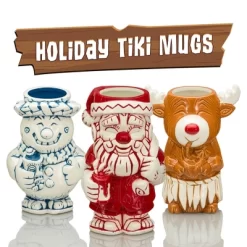 Beeline Creative Geeki Tikis Santa Clause 30 Ounce Ceramic Mug -Creative GUEST f99a046e 03bf 4008 a8d2 fdce67f4638b