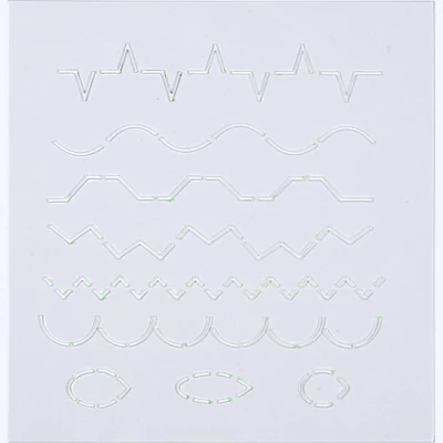 Creative Impressions Embroidery Shape Template Set -5/Pkg 3 Creative Impressions Embroidery Shape Template Set -5/Pkg - Image 3